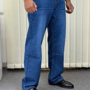 Denim Baggy Pant – Blue